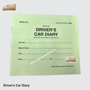 Drivers Car Diary