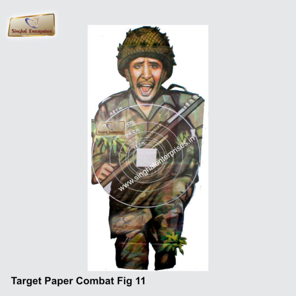 Target Paper Combat Fig 11