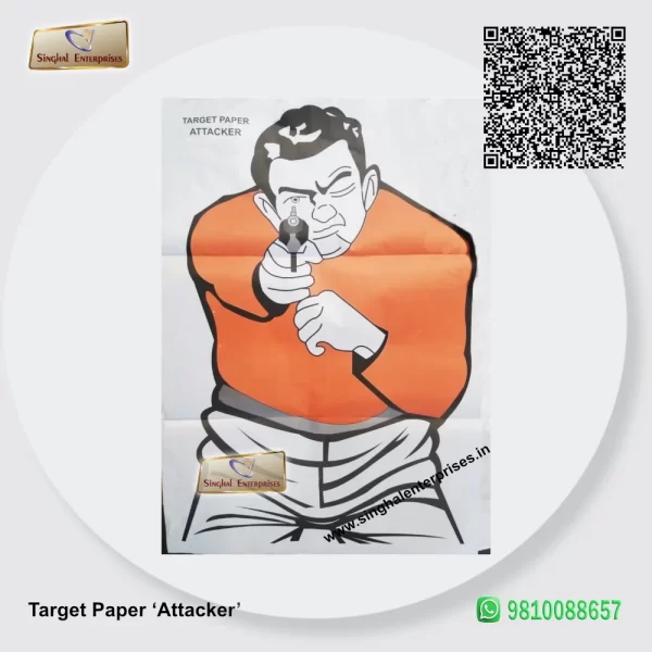 Target Paper Combat Target Paper ATTACKER - Target Paper Manufacturers