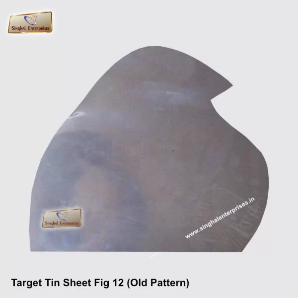 Target Tin Sheet Fig 12 Old Pattern