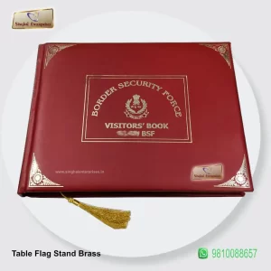 Visitor Book Leather Binding