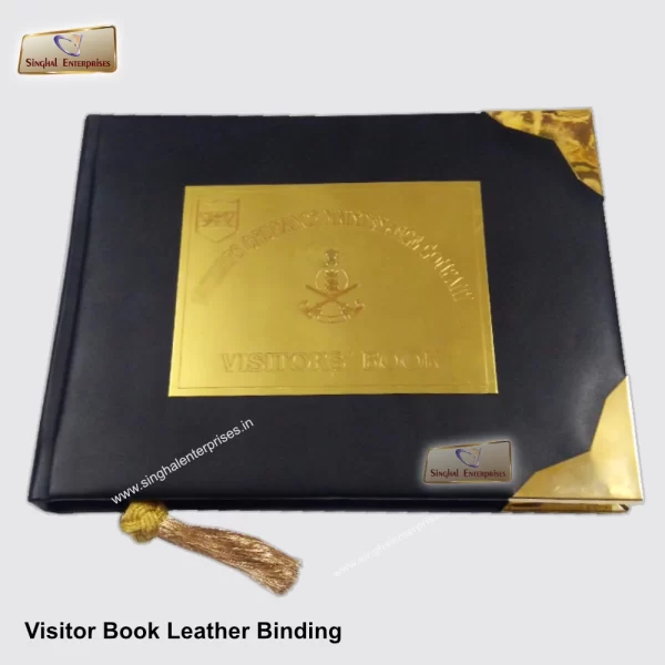 Visitor Book (Leather Binding)