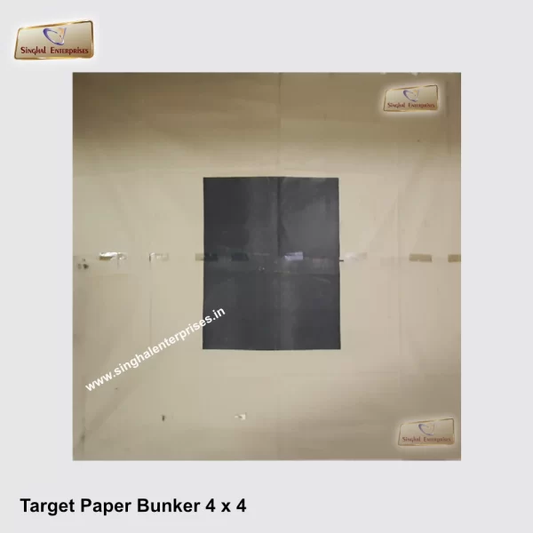 Target Paper Bunker 4 x 4
