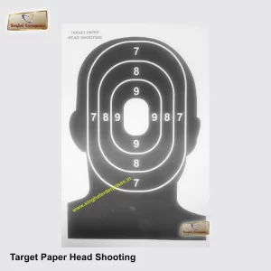 Target Paper Head Shooting