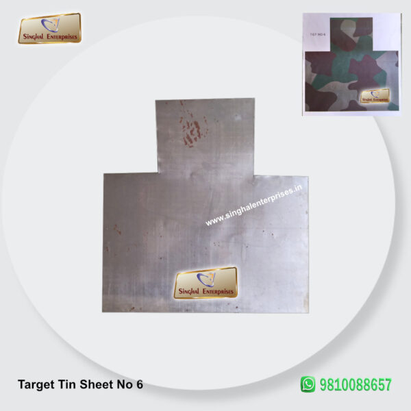 Target Tin Sheet NO 6