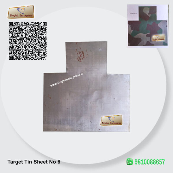 Target Tin Sheet No 6