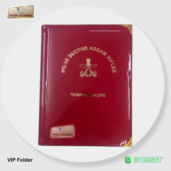 Vvip Folder VIP Folder With Pad - Army Training Store, Musketry Stores Supplier