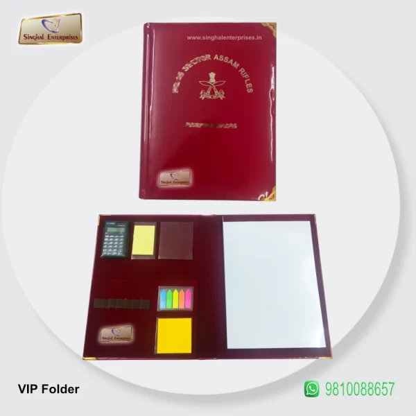 VIP Folder With Pad - Army Training Store, Musketry Stores Supplier