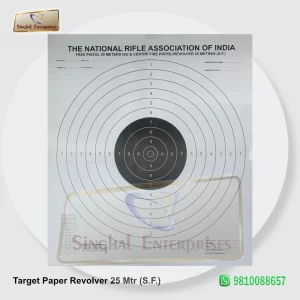 Target Paper Revolver 25 Mtr (S.F.)