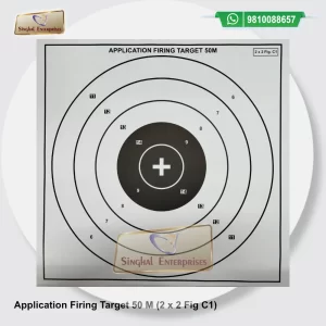 Application Firing Target 50 M